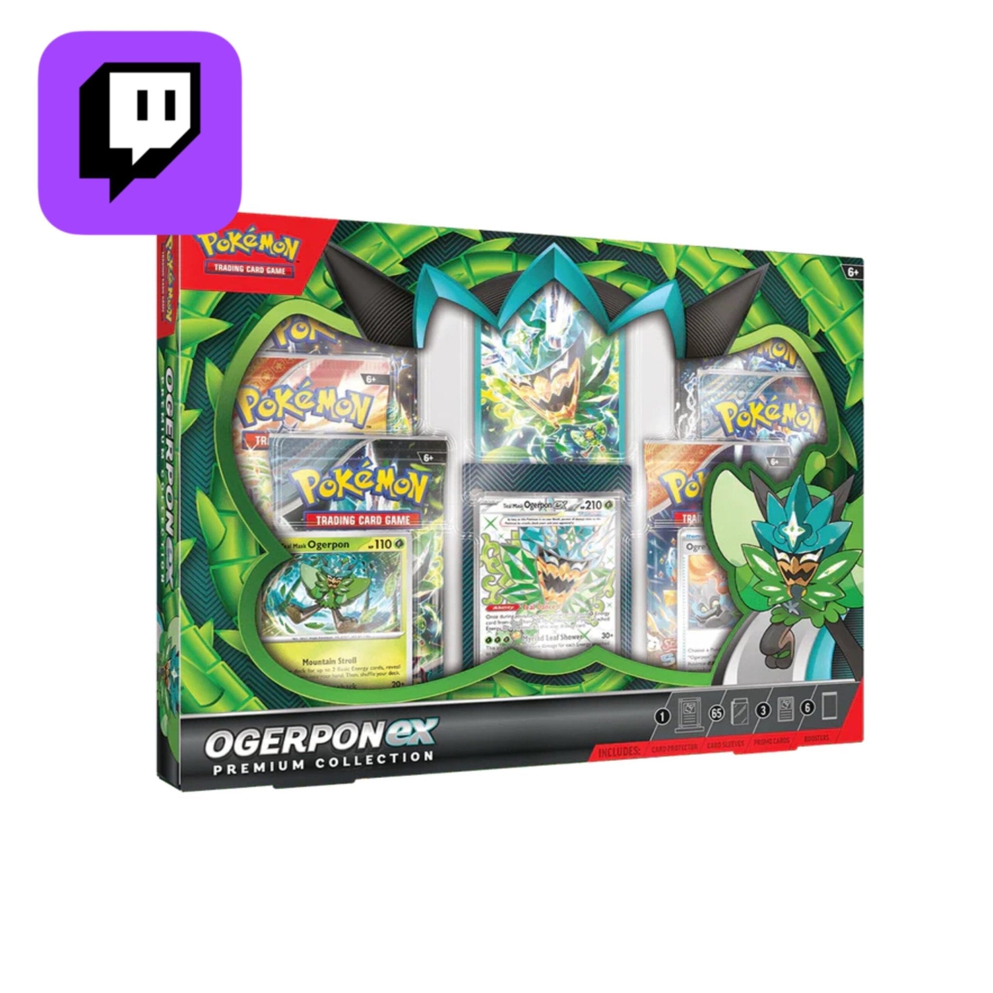 Twitch Stream: Pokémon - Ogerpon ex Premium Collection - EN - SparkLeaf TCG