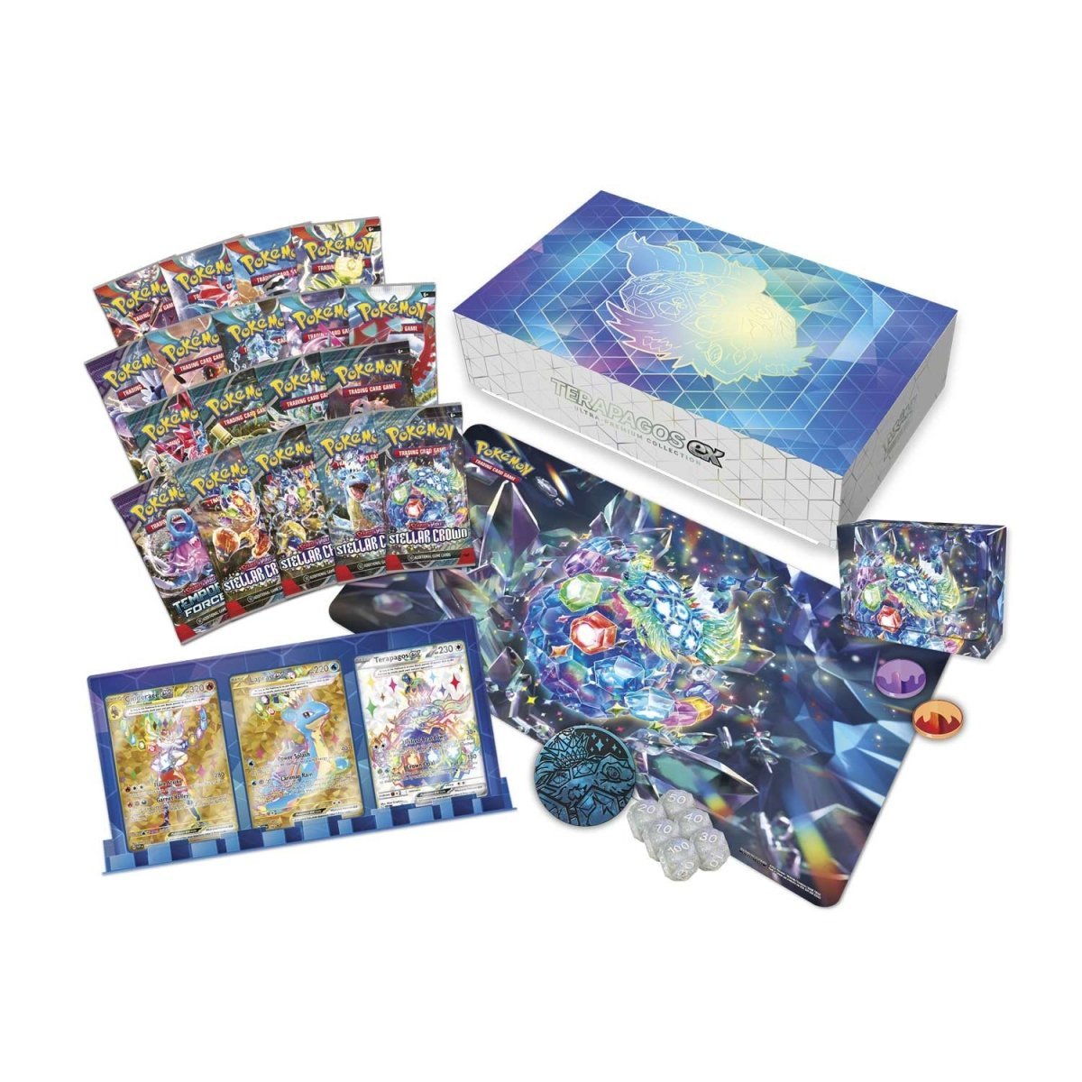 Twitch Stream: Pokémon - Terapagos ex Ultra Premium Collection EN - SparkLeaf TCG