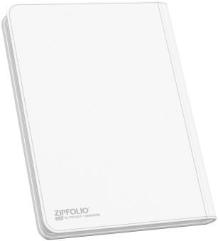 Ultimate Guard Binder - Zipfolio 320 (16 - Pocket) XenoSkin - Weiß - SparkLeaf TCG
