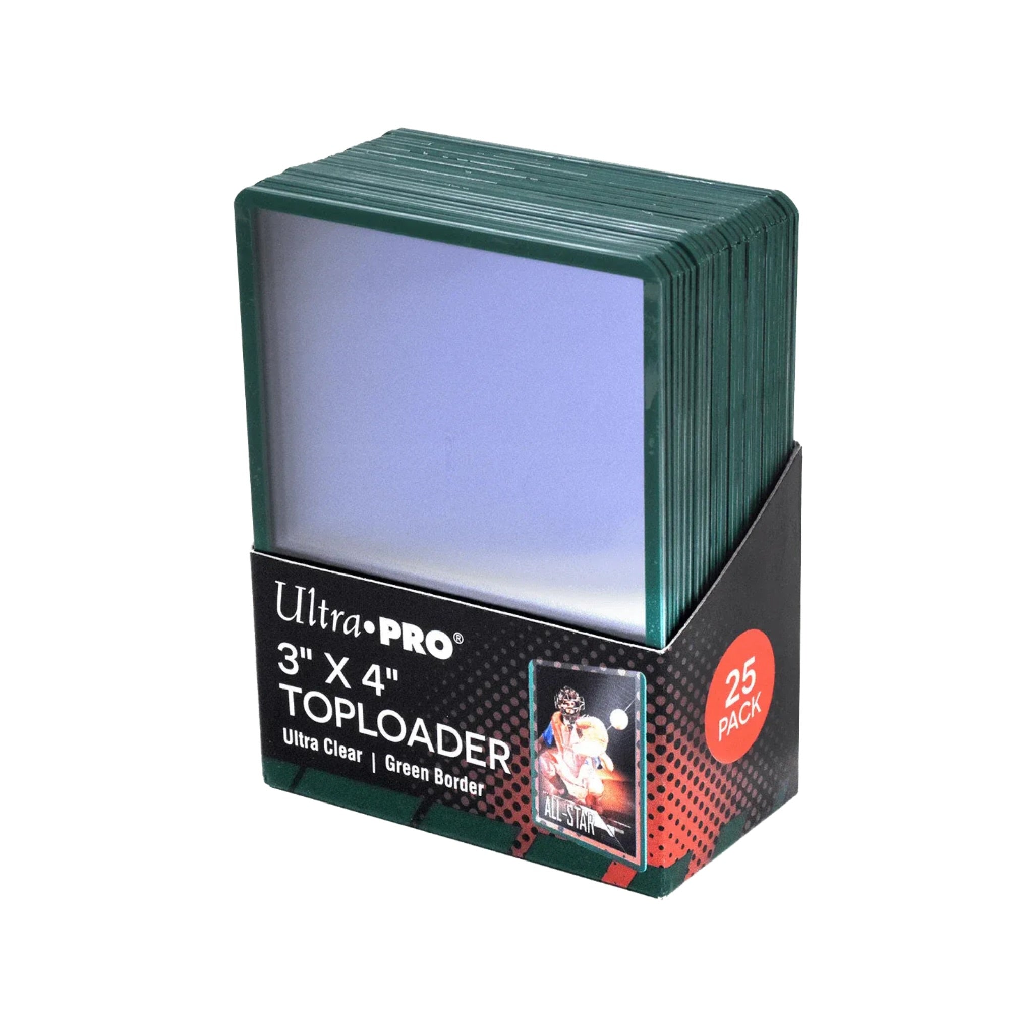 Ultra Pro Toploader 3" x 4" - Regular Toploader (25 Stück) - SparkLeaf TCG